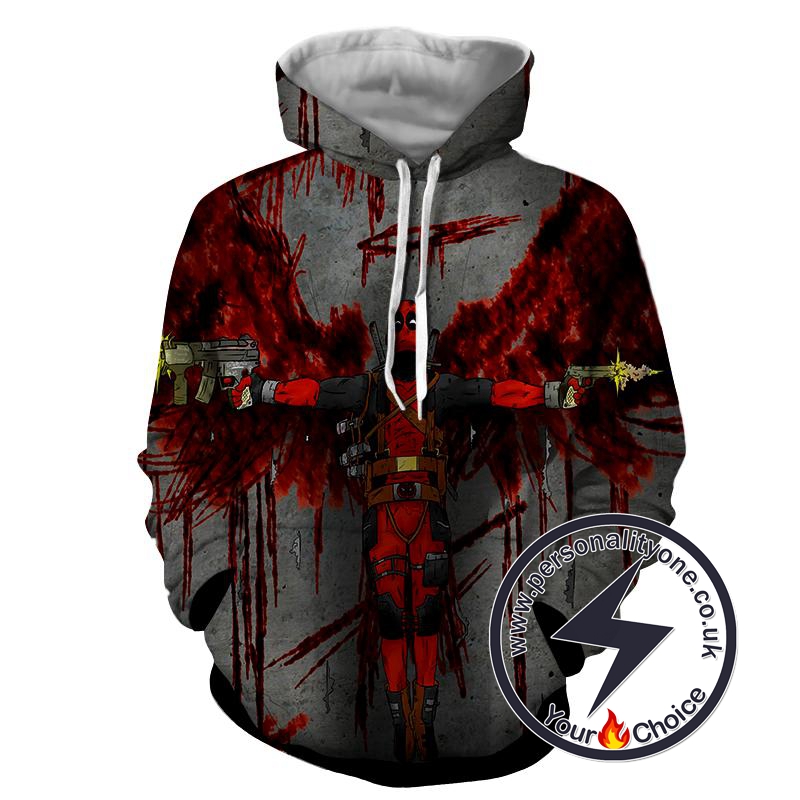 Deadpool - Deadpool 3D - Hoodies